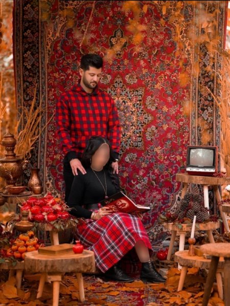  ست لباس شب یلدا زن و شوهر