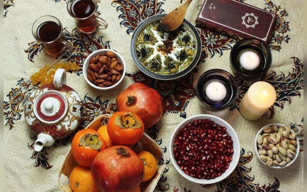  عکس شب یلدا سنتی ایرانی