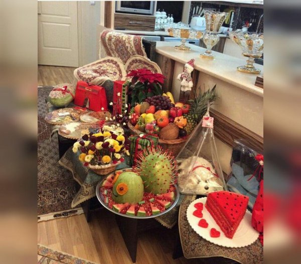  عکس شب یلدا سنتی ایرانی