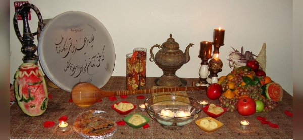  عکس شب یلدا سنتی ایرانی
