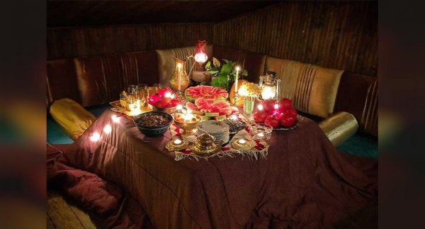  عکس شب یلدا سنتی ایرانی