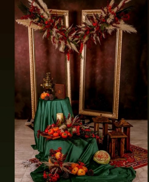  عکس دکور سنتی یلدا