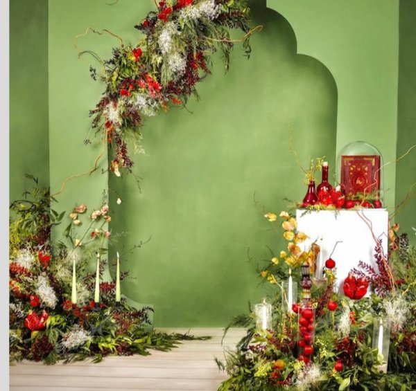  عکس دکور سنتی یلدا