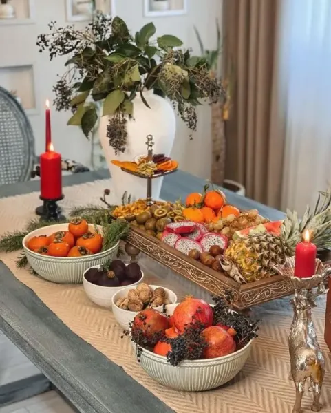  عکس میز یلدا