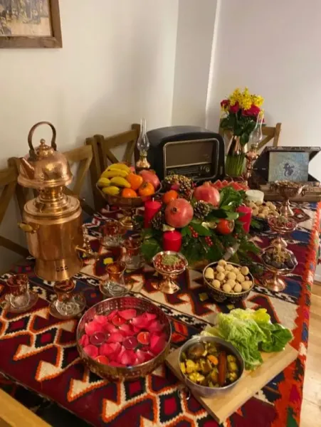  عکس میز یلدا