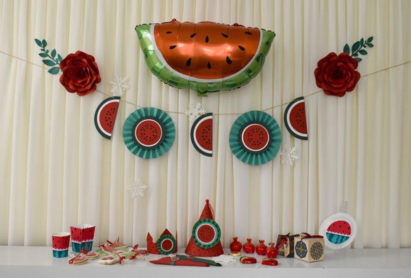  عکس میز یلدا برای مدرسه