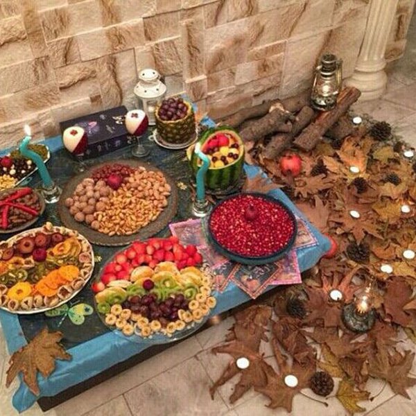  عکس میز یلدا لاکچری
