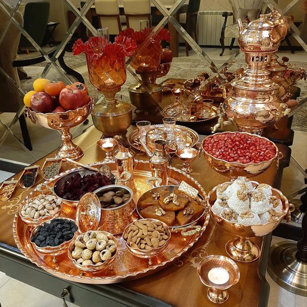  عکس میز یلدا لاکچری