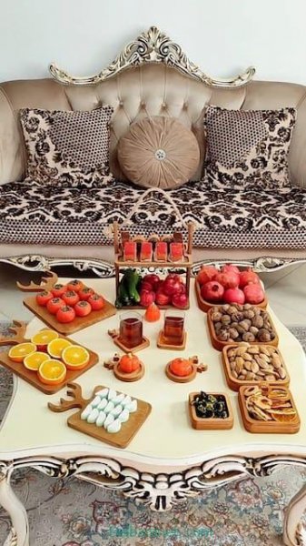 عکس میز یلدا شیک