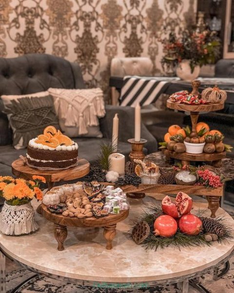  عکس میز یلدا شیک