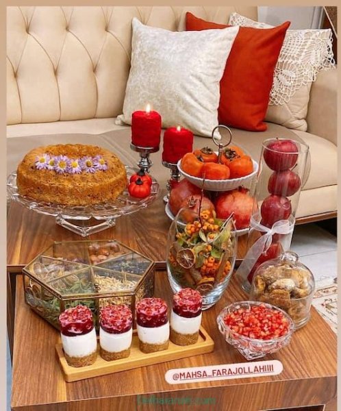  عکس میز یلدا شیک
