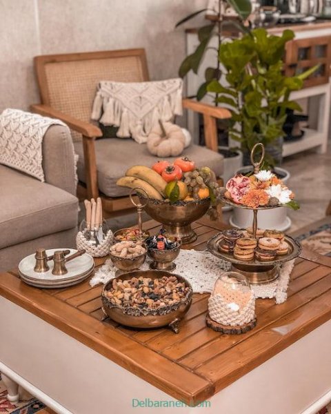  عکس میز یلدا شیک