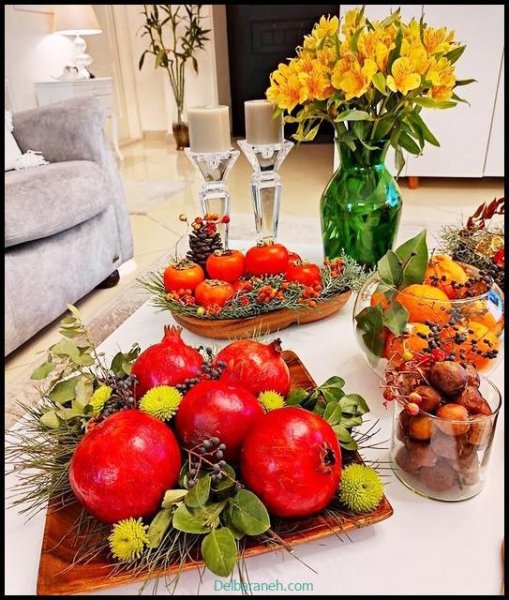  عکس میز یلدا شیک