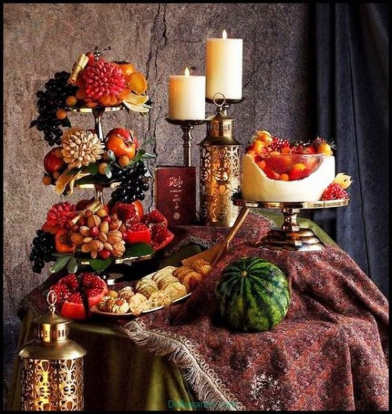  عکس میز یلدا شیک