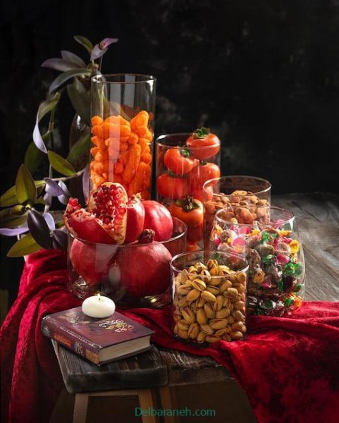  عکس میز یلدا شیک