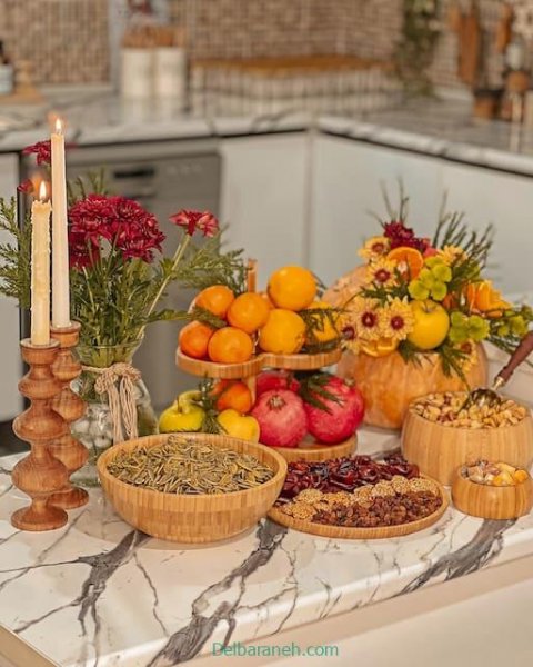  عکس میز یلدا شیک