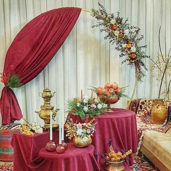  عکس میز چیدن شب یلدا