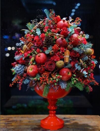  عکس میز شب یلدا عروس