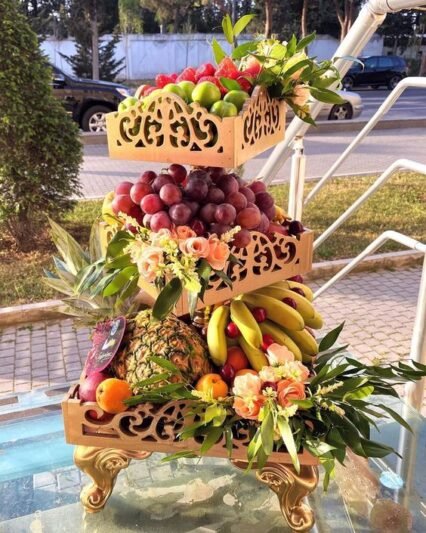  عکس میز شب یلدا عروس