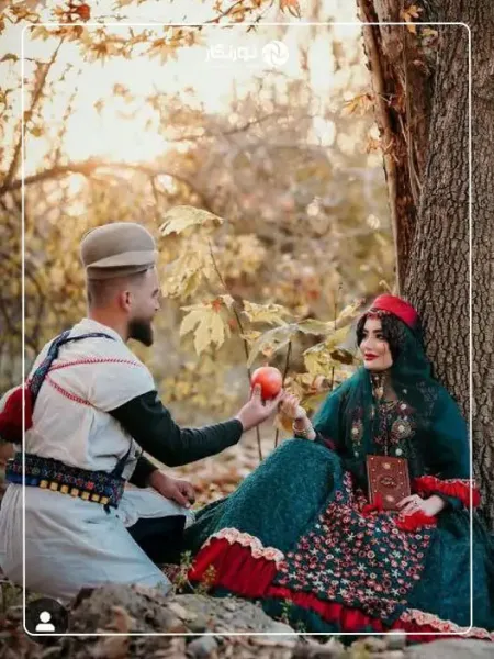  عکس شب یلدا دونفره عاشقانه