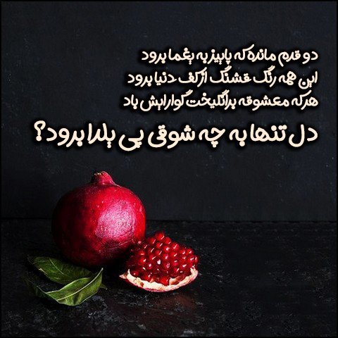  عکس تبریک شب یلدا عاشقانه