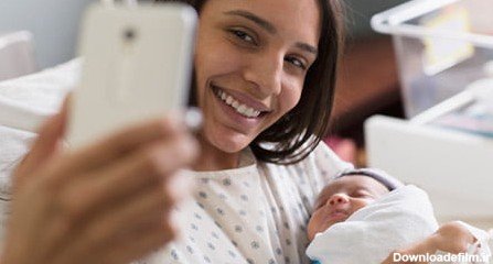  عکس مادر و نوزاد در بیمارستان