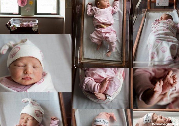  عکس مادر و نوزاد در بیمارستان