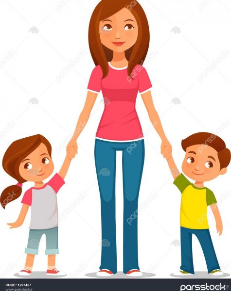  عکس روز مادر کارتونی و فانتزی