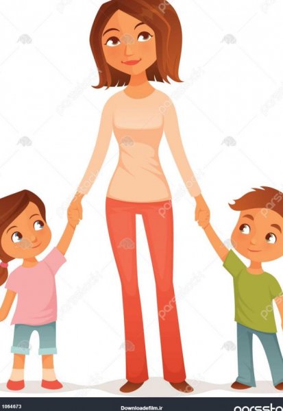  عکس مینیمال مادر دختری