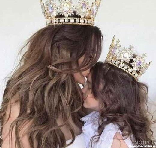  عکس مینیمال مادر دختری