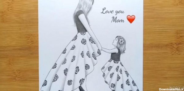  عکس مینیمال مادر دختری