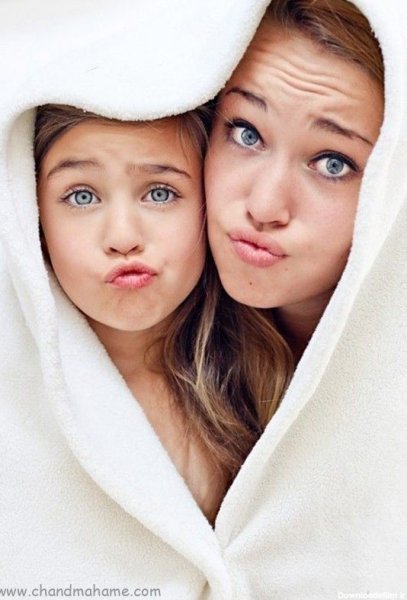  عکس مادر و دختر برای روز مادر