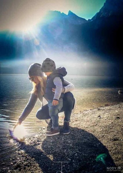  عکس مادر و پسر برای روز مادر