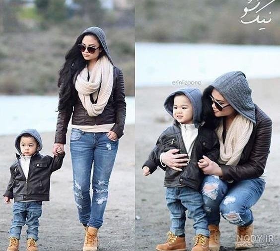  عکس مادر و پسر برای روز مادر