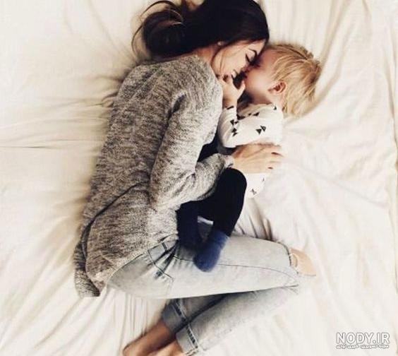  عکس مادر و پسر برای روز مادر