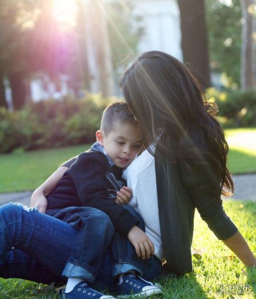  عکس مادر و پسر برای روز مادر