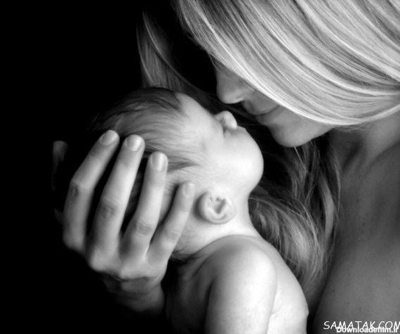 عکس سیاه سفید روز مادر