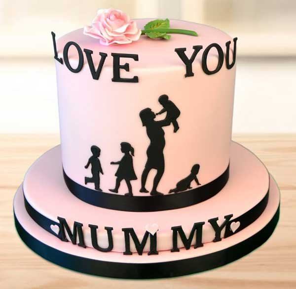  عکس کیک روز مادر زیبا