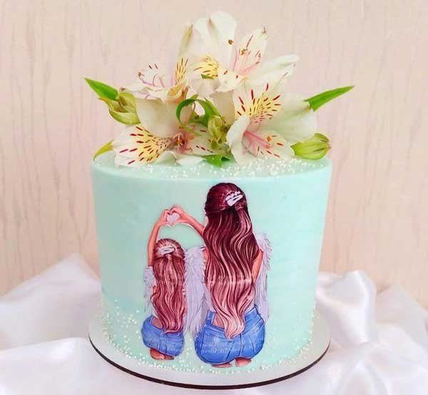  عکس کیک روز مادر زیبا