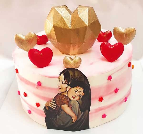  عکس کیک روز مادر زیبا