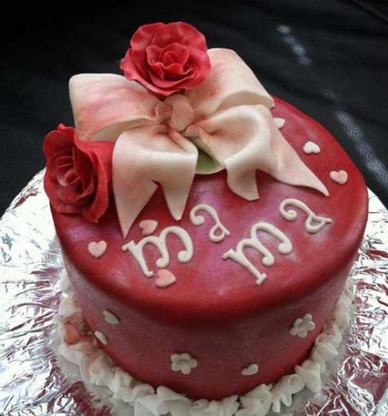  عکس کیک روز مادر زیبا