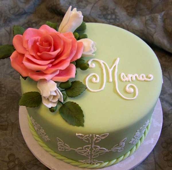  عکس کیک روز مادر زیبا