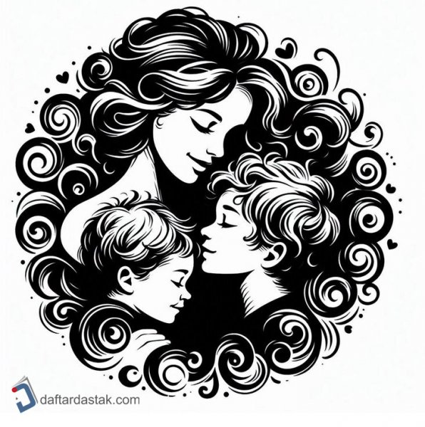  عکس روز مادر هنری مینیمال