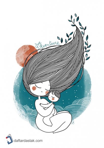  عکس روز مادر هنری مینیمال