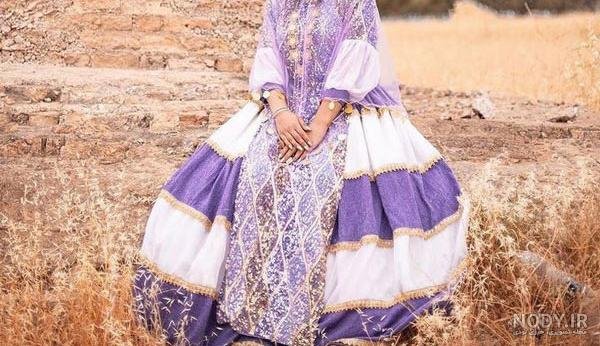  عکس مادر با لباس محلی ایران