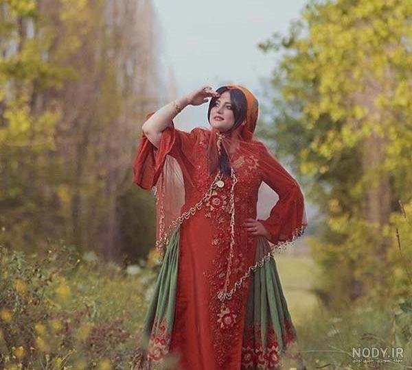  عکس مادر با لباس محلی ایران