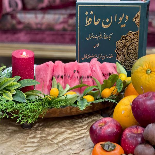 عکس تزیین هندوانه یلدا