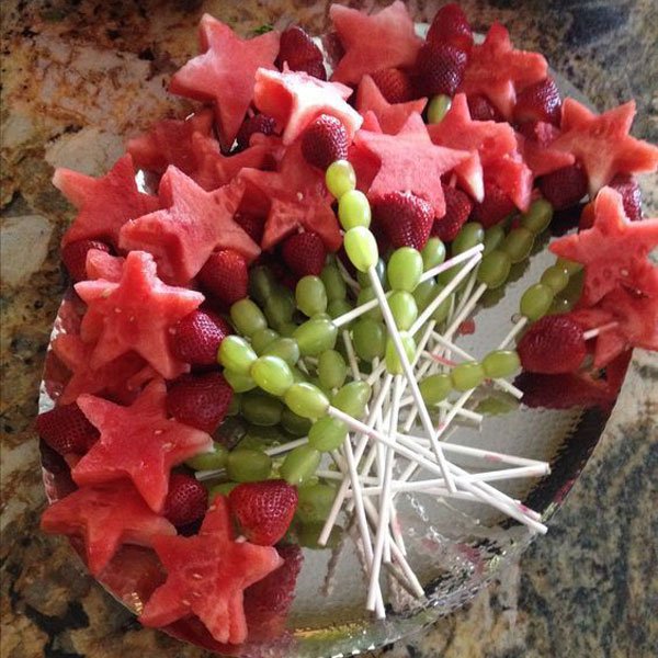  عکس تزیین هندوانه یلدا