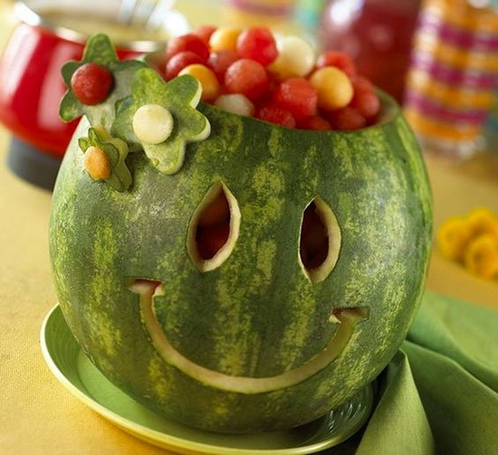  عکس تزیین هندوانه برای یلدا