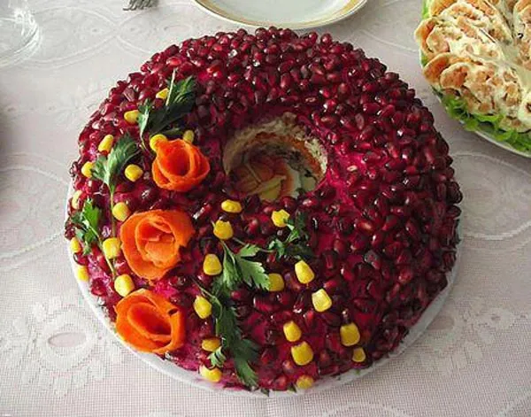  عکس انار تزیین شده